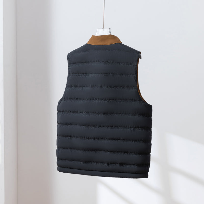 【両面着用できるダウンベスト】寒い季節の必須アイテム！秋冬ダウンベスト　　251109