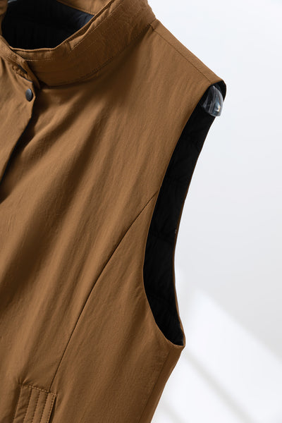 【両面着用できるダウンベスト】寒い季節の必須アイテム！秋冬ダウンベスト　　251109