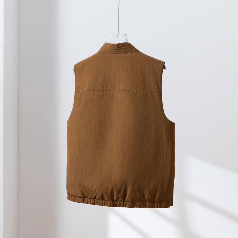 【両面着用できるダウンベスト】寒い季節の必須アイテム！秋冬ダウンベスト　　251109