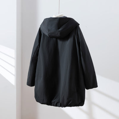 1枚で2つの魅力！ふんわりショールカラー　リバーシブルダウン　ダウンコート　 251108