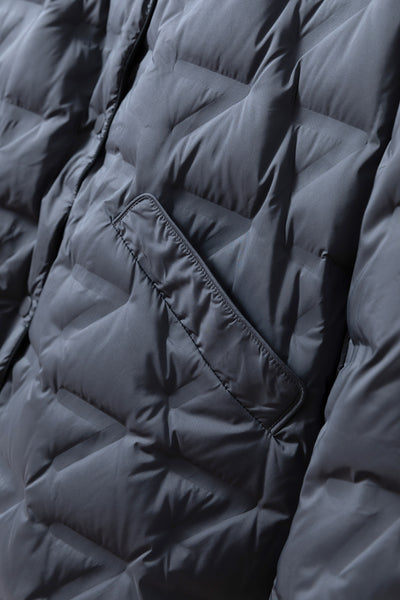 1枚で2つの魅力！ふんわりショールカラー　リバーシブルダウン　ダウンコート　 251108