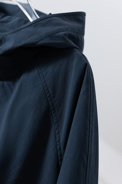 「理想の1枚」立体フードがおしゃれな、ポケットデザインのショートブルゾン　アウター　251001-1