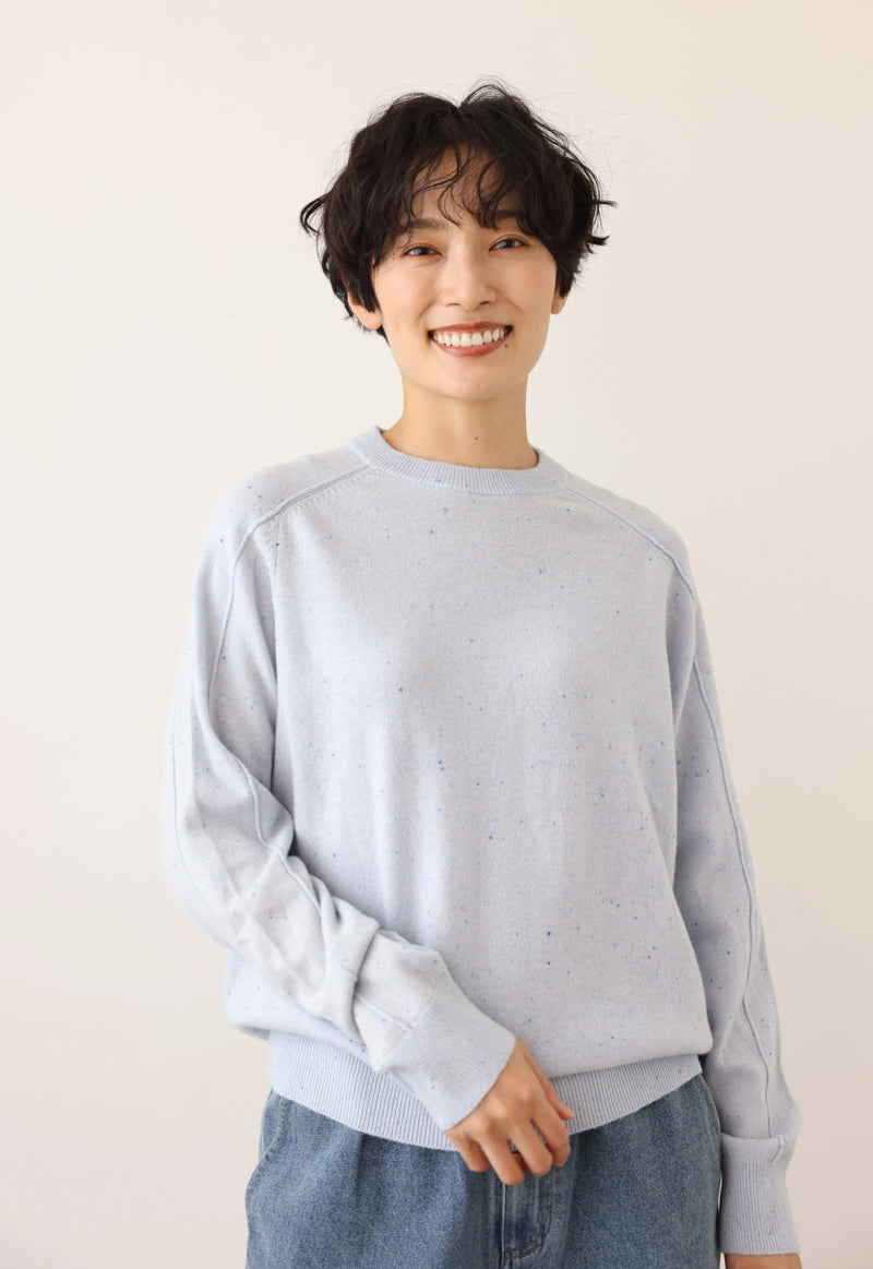 採用高規格精加工，外觀整齊 羊毛針織 羊毛衫 241004