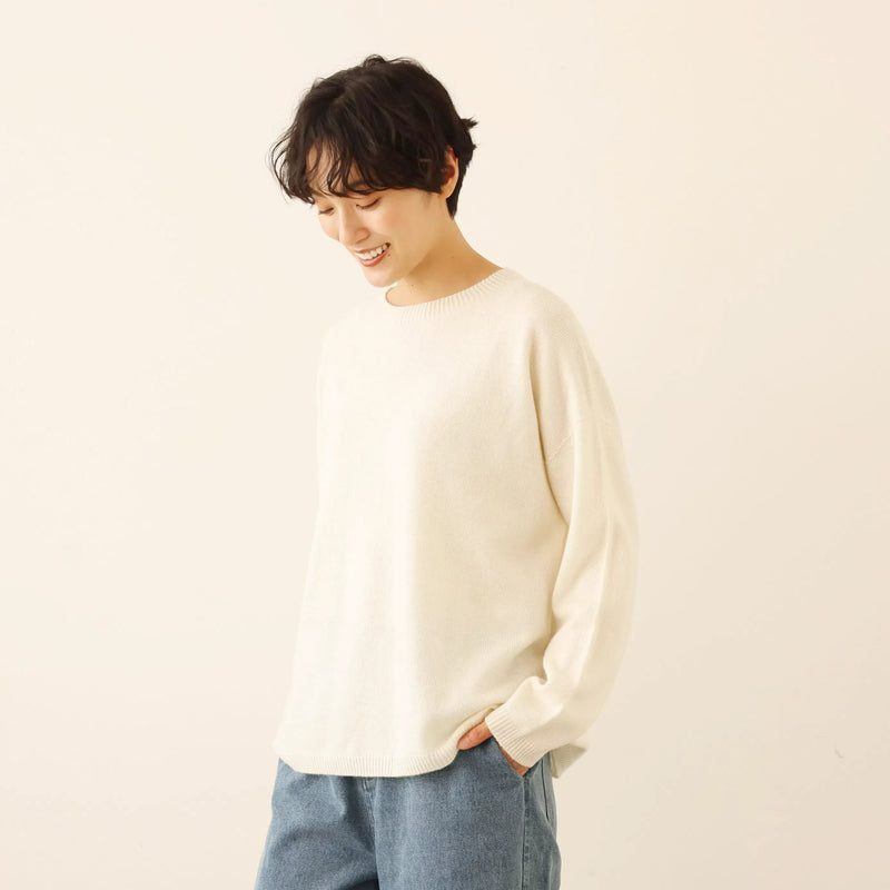 "Number 1" Reliable Simple Design Wool Knit 100% Wool 231110