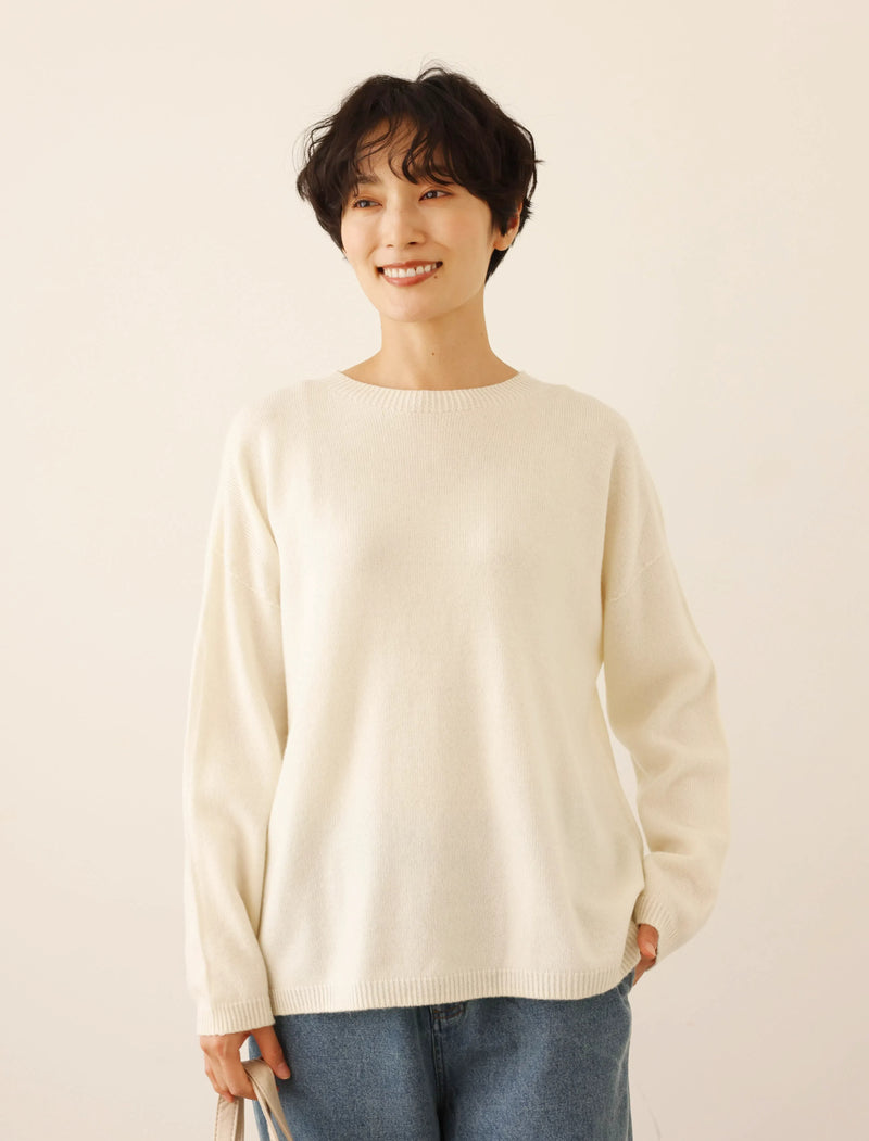 "Number 1" Reliable Simple Design Wool Knit 100% Wool 231110