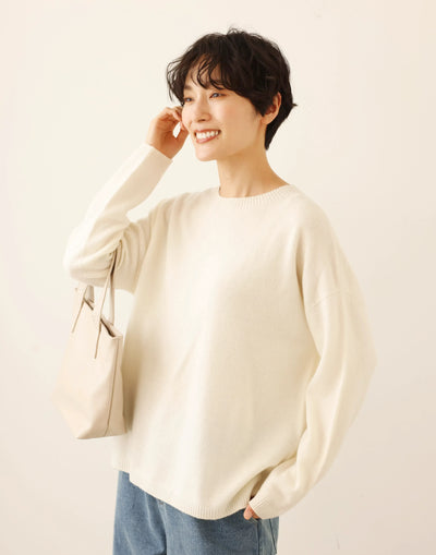 "Number 1" Reliable Simple Design Wool Knit 100% Wool 231110