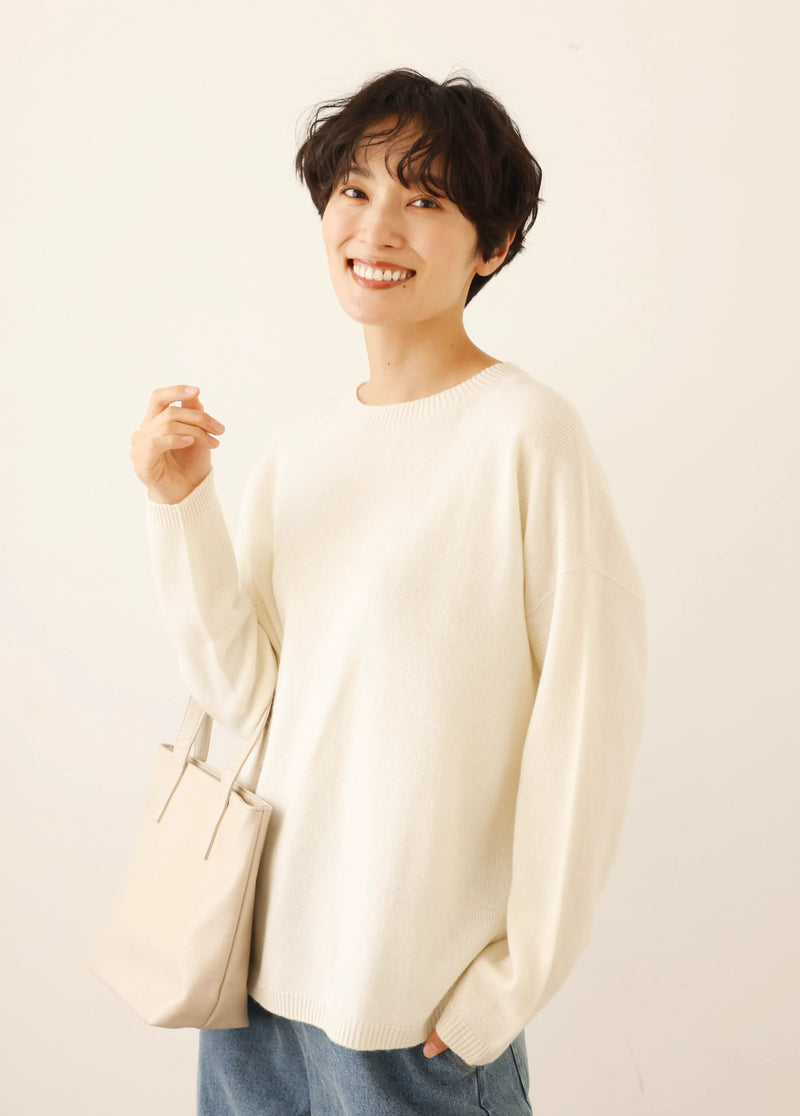 "Number 1" Reliable Simple Design Wool Knit 100% Wool 231110