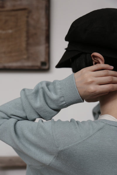 心地よい着心地の年中愛用ニットカーディガン 　コットンリネン カーディガン　251013