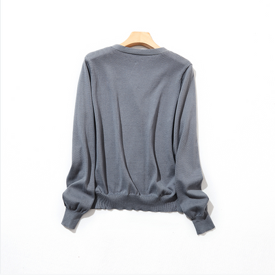 這是我們引以為傲且全年使用的產品！ 100%純棉長袖V領開襟針織系列10色220902