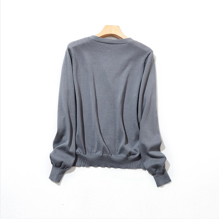 這是我們引以為傲且全年使用的產品！ 100%純棉長袖V領開襟針織系列10色220902