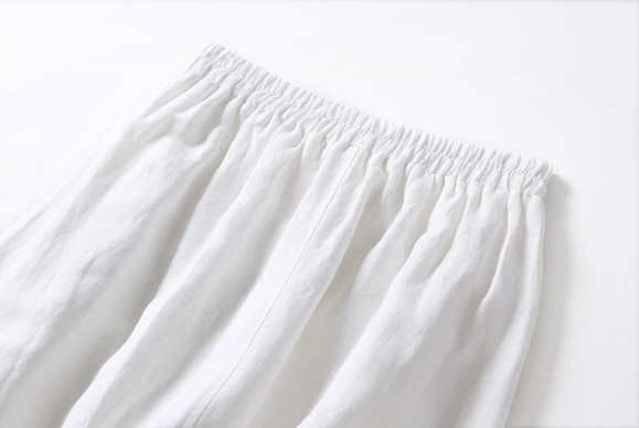 A beautiful skirt with a soft, flowing, and beautiful drape. Cotton linen skirt. Long skirt 210807