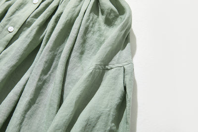 亞麻襯衫 亞麻長袖 220606 可搭配多種服裝