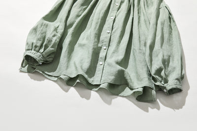 亞麻襯衫 亞麻長袖 220606 可搭配多種服裝