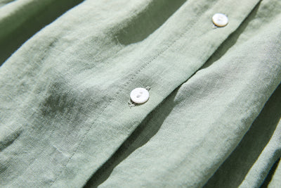 亞麻襯衫 亞麻長袖 220606 可搭配多種服裝