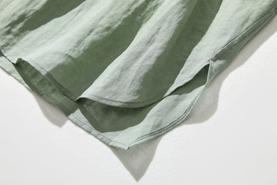 亞麻襯衫 亞麻長袖 220606 可搭配多種服裝