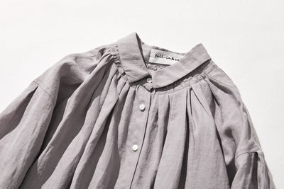 亞麻襯衫 亞麻長袖 220606 可搭配多種服裝