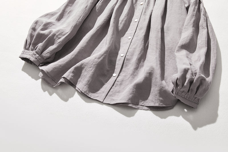 亞麻襯衫 亞麻長袖 220606 可搭配多種服裝