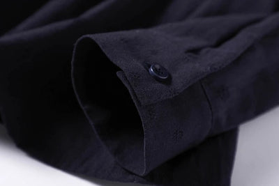 圓點提花棉麻布料襯衫女衫210902，恰到好處的寬鬆，恰到好處的優雅。