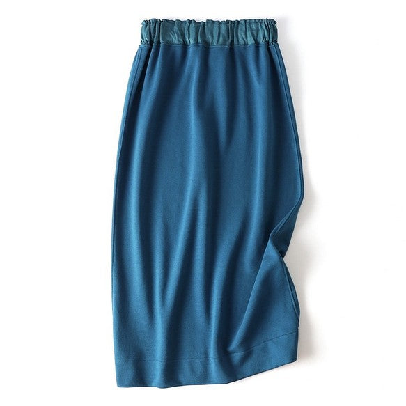 Easy to wear and looks neat. Sweat skirt/long skirt 210905 