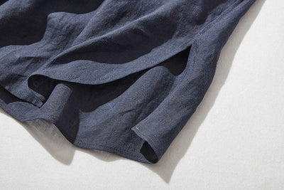 亞麻襯衫 亞麻長袖 220606 可搭配多種服裝