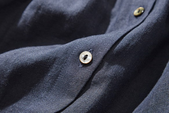 亞麻襯衫 亞麻長袖 220606 可搭配多種服裝