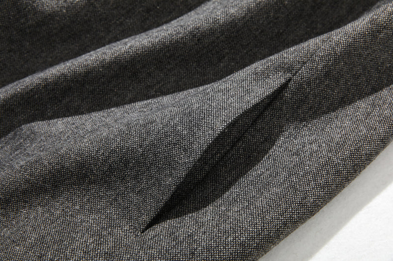 非常流行的復古圖案厚厚秋冬連身裙寬鬆襯裡221002-3