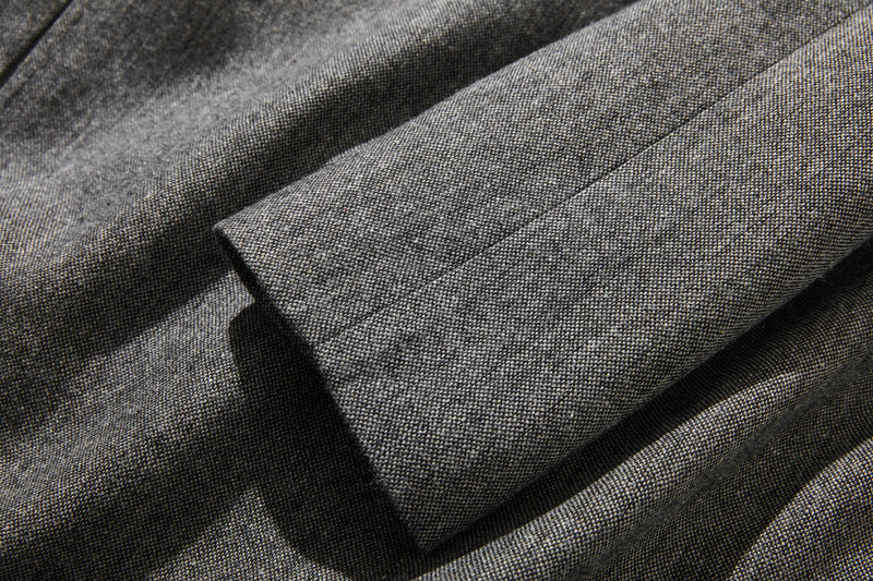 非常流行的復古圖案厚厚秋冬連身裙寬鬆襯裡221002-3