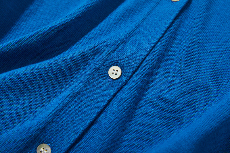 這是我們引以為傲且全年使用的產品！ 100%純棉長袖V領開襟針織系列10色220902