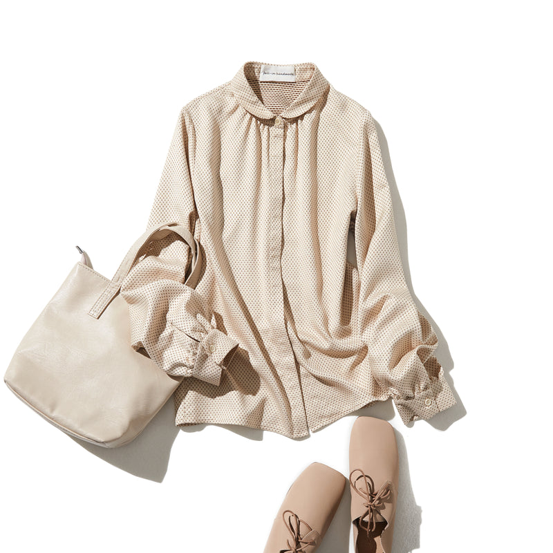 限時 10% 折扣★優雅的圓領襯衫，適合成人穿著。