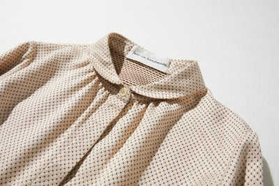 限時 10% 折扣★優雅的圓領襯衫，適合成人穿著。