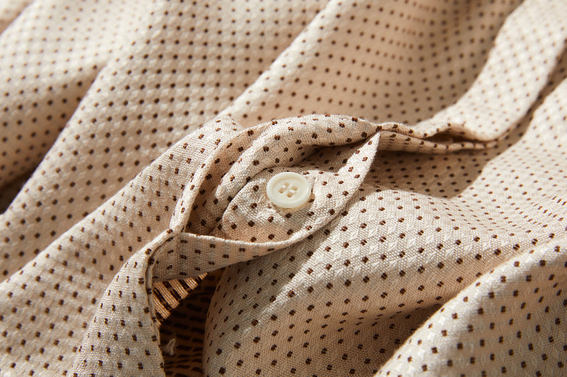 限時 10% 折扣★優雅的圓領襯衫，適合成人穿著。