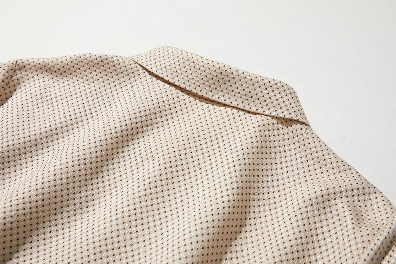 限時 10% 折扣★優雅的圓領襯衫，適合成人穿著。