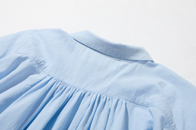 限時 10% 折扣★均衡時尚的外觀讓您與眾不同有機棉短袖襯衫 220706