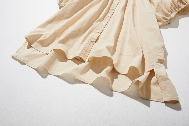 限時 10% 折扣★均衡時尚的外觀讓您與眾不同有機棉短袖襯衫 220706