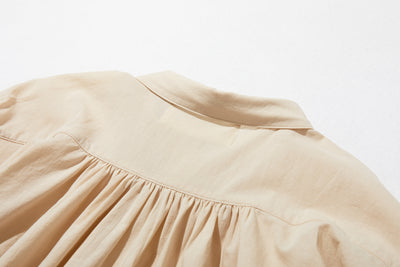 限時 10% 折扣★均衡時尚的外觀讓您與眾不同有機棉短袖襯衫 220706