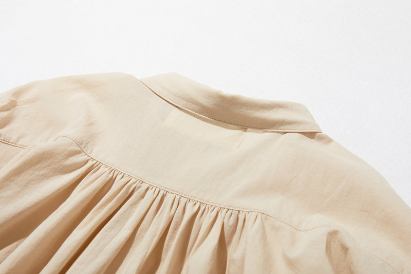 限時 10% 折扣★均衡時尚的外觀讓您與眾不同有機棉短袖襯衫 220706