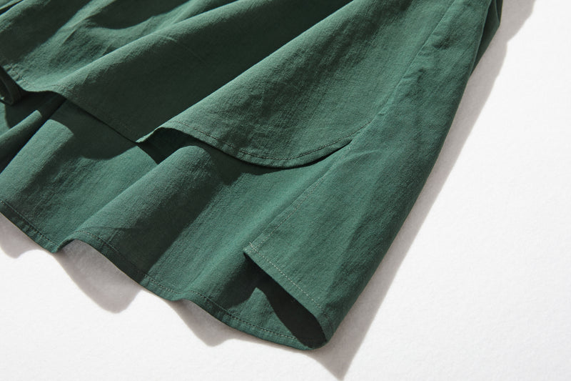 限時 10% 折扣★均衡時尚的外觀讓您與眾不同有機棉短袖襯衫 220706