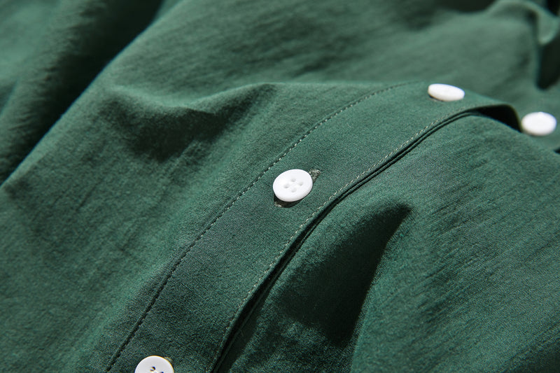 限時 10% 折扣★均衡時尚的外觀讓您與眾不同有機棉短袖襯衫 220706