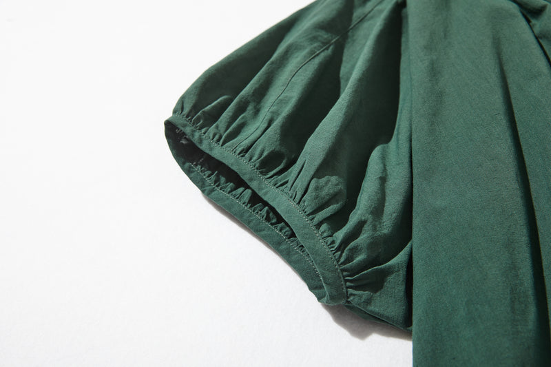 限時 10% 折扣★均衡時尚的外觀讓您與眾不同有機棉短袖襯衫 220706