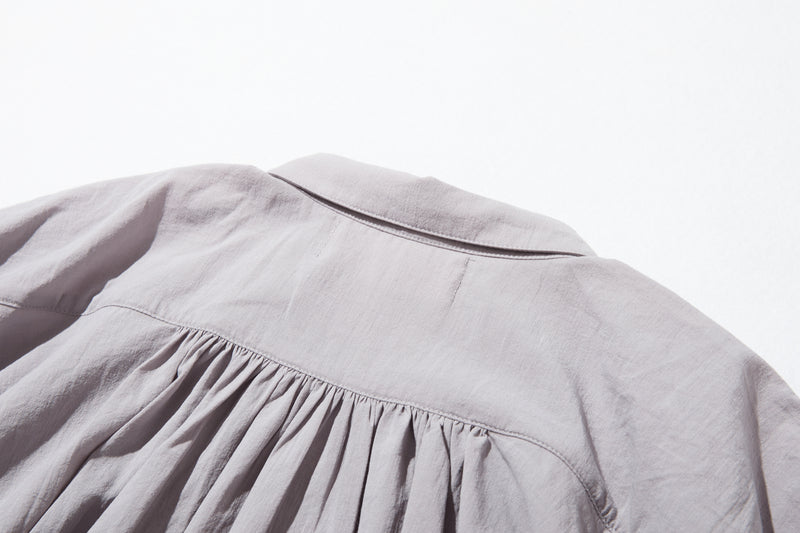 限時 10% 折扣★均衡時尚的外觀讓您與眾不同有機棉短袖襯衫 220706