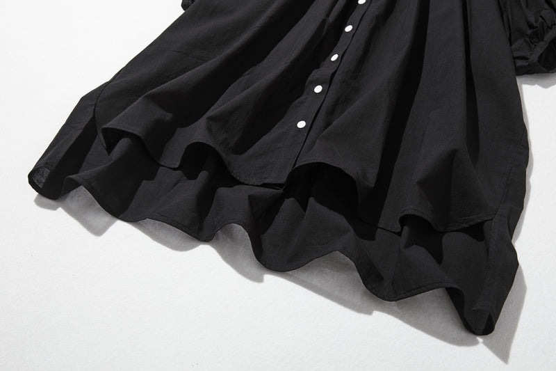 限時 10% 折扣★均衡時尚的外觀讓您與眾不同有機棉短袖襯衫 220706