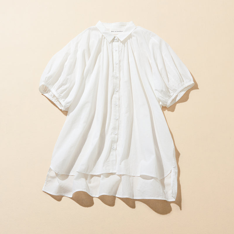 限時 10% 折扣★均衡時尚的外觀讓您與眾不同有機棉短袖襯衫 220706