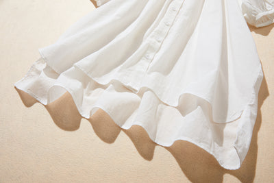 限時 10% 折扣★均衡時尚的外觀讓您與眾不同有機棉短袖襯衫 220706