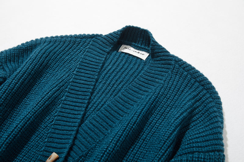 ★40% 折扣★ 展現成人魅力的羊毛針織長開襟衫。