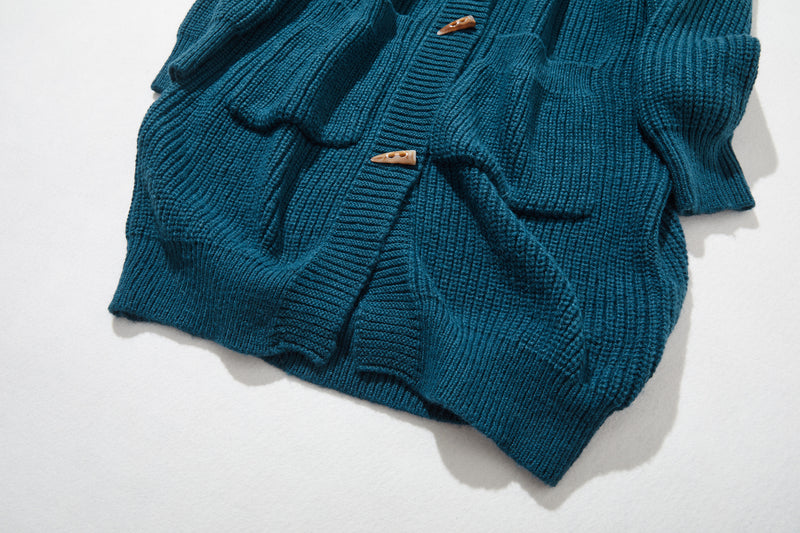 ★40% 折扣★ 展現成人魅力的羊毛針織長開襟衫。