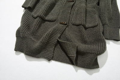 ★40% 折扣★ 展現成人魅力的羊毛針織長開襟衫。