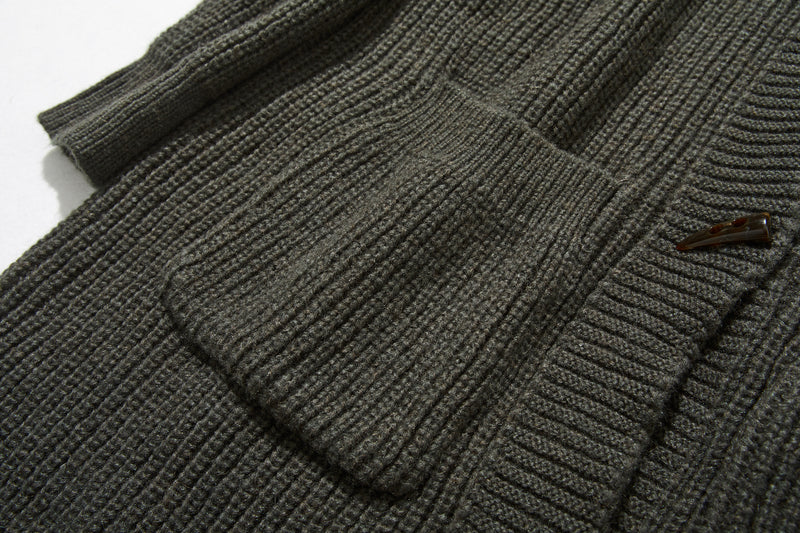 ★40% 折扣★ 展現成人魅力的羊毛針織長開襟衫。