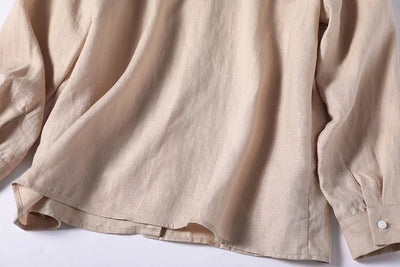 圓點提花棉麻布料襯衫女衫210902，恰到好處的寬鬆，恰到好處的優雅。