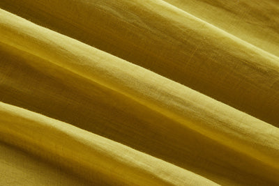 さらりと着心地良い　夏の定番シャツブラウス フリル袖 麻100％　220513