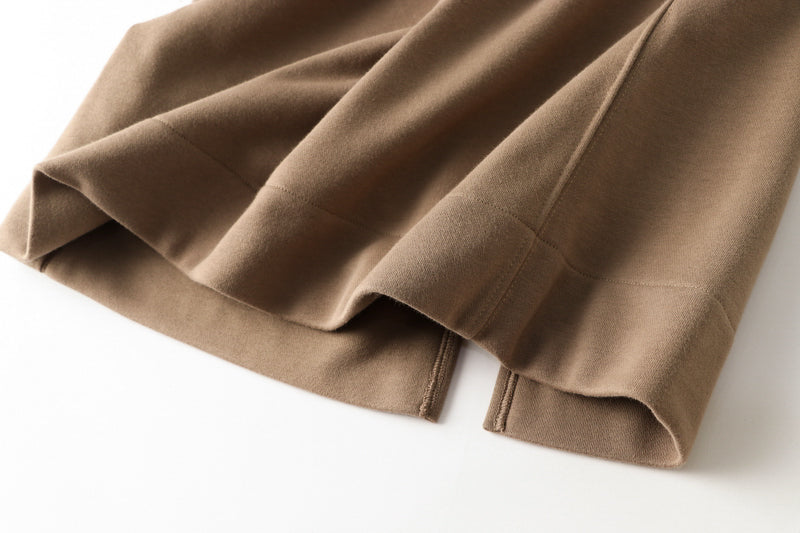 Easy to wear and looks neat. Sweat skirt/long skirt 210905 